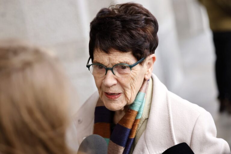Für die Frauenquote: Ex-Parlamentspräsidentin Rita Süssmuth im Dezember 2021 im Bundestag.