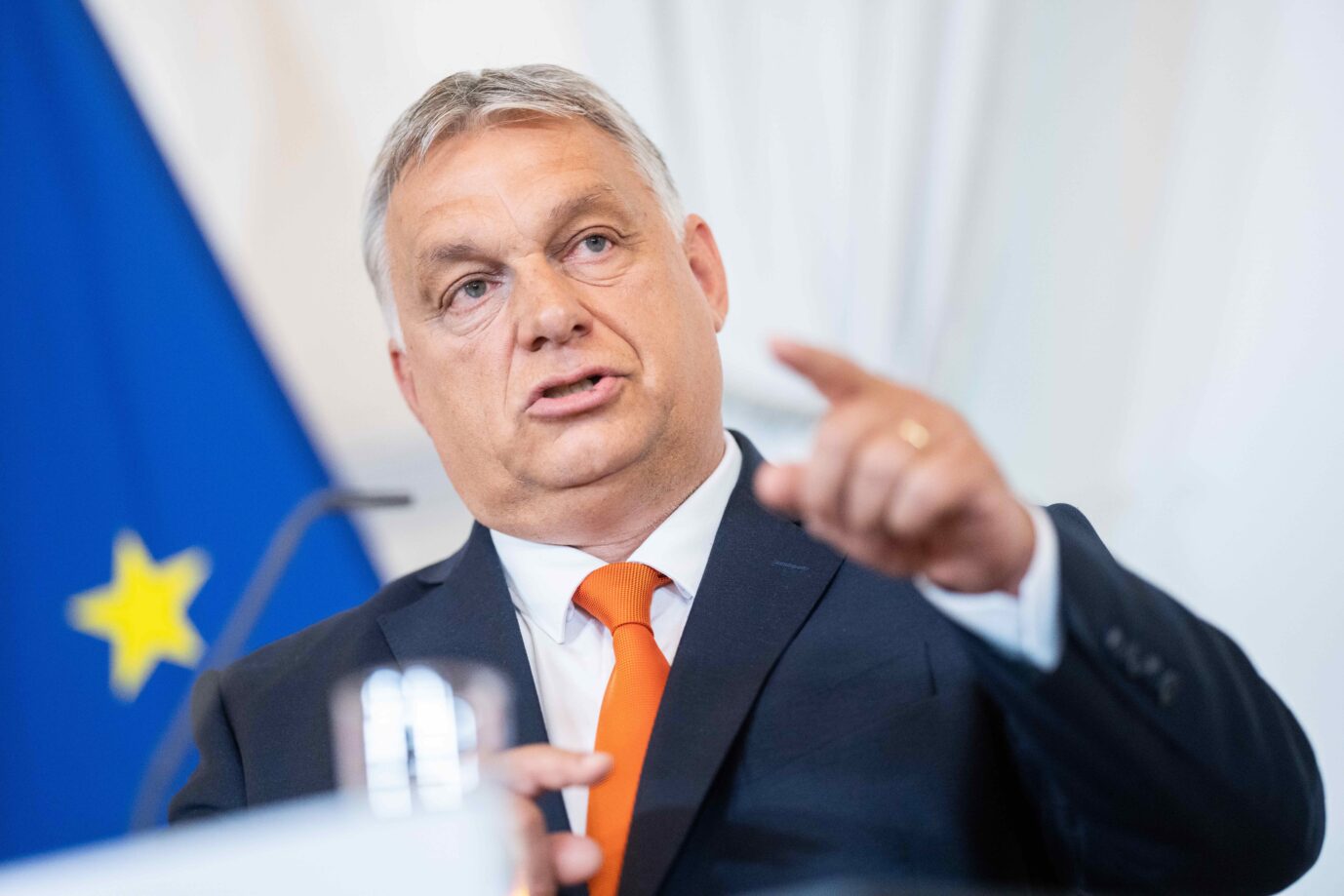 Ungarns Staatsoberhaupt, Ministerpräsident Viktor Orbán