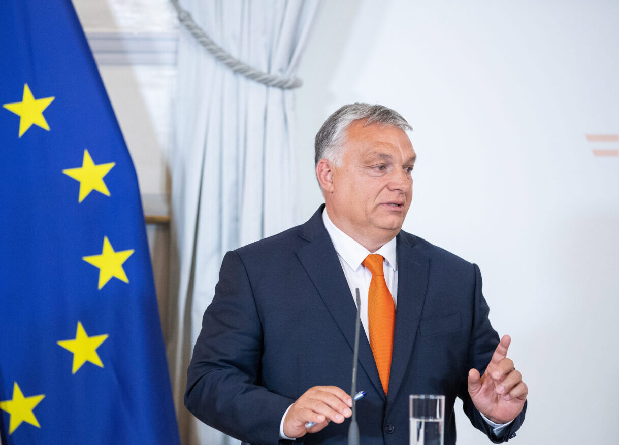 Ungarns Ministerpräsident Viktor Orbán: Die Sanktionen die Sanktionen seien mitverantwortlich für die Energiekrise und die Inflation