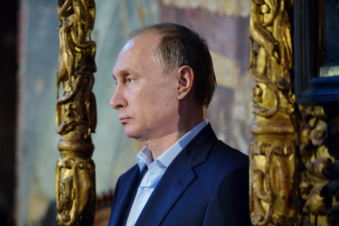 Rußlands Präsident Wladimir Putin: Neben weiterer militärischer Eskalation setzt er darauf, die westliche Solidarität mit der Ukraine auf wirtschaftlicher Ebene zu zermürben