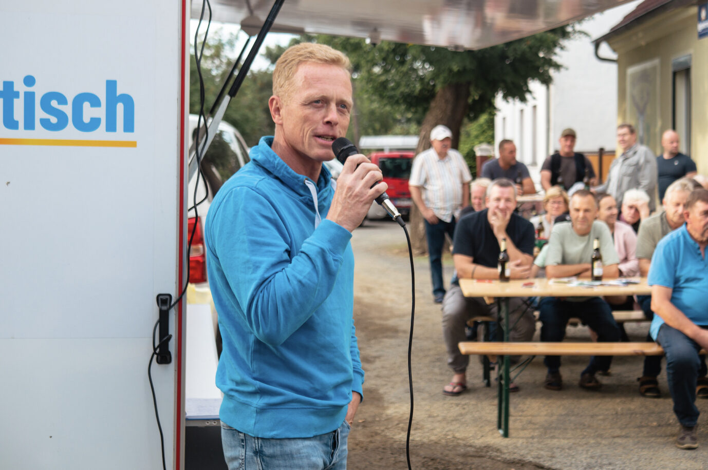 Der AfD-Kandidat Lars Schieske blickt der Stichwahl in Cottbus optimistisch entgegen Foto: Privat