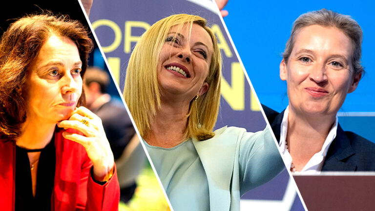 Nach dem Wahlsieg des Rechtsbündnisses in Italien um Giorgia Meloni zeigen sich Politiker von Grüne und SPD, darunter Katarina Barley, entsetzt, während die AfD um Alice Weidel gratuliert