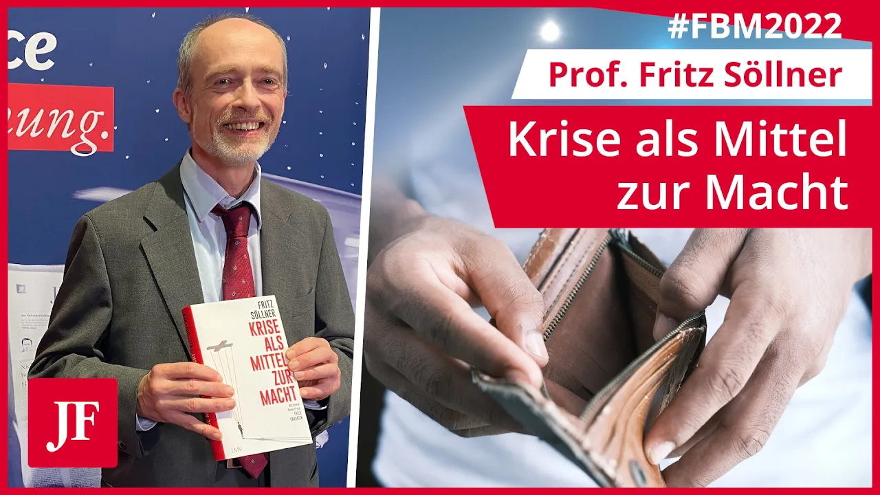 Krise als Mittel zur Macht - Prof. Fritz Söllner auf der #FBM2022