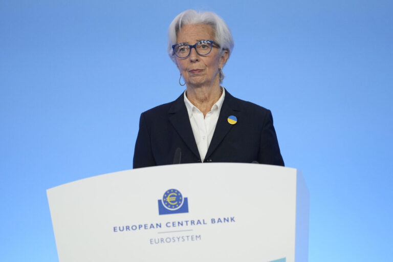 EZB-Präsidentin Christine Lagarde: Der Hauptrefinanzierungssatz steigt um 0,75 Prozentpunkte