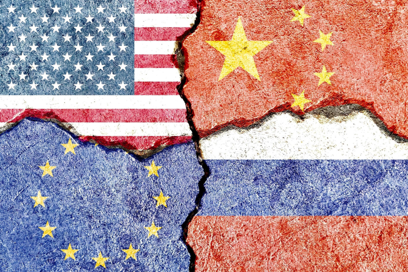 75 Jahre nach Gründung der WTO sind die Verhältnisse zwischen China, den USA, der EU und Rußland kompliziert (Symbolbild)