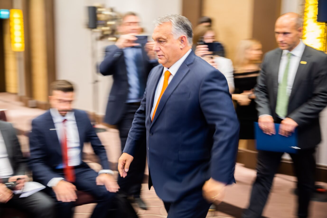 Viktor Orbán, Ministerpräsident von Ungarn, in Berlin: Am 10. Oktober kommt er beim Wirtschaftsforum Ungarn in den Veranstaltungssaal.