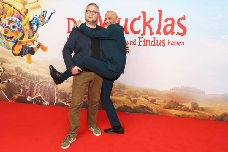 Die Regisseure des "Mucklas"-Films: Markus Dietrich (l.) und Ali Samadi Ahadi