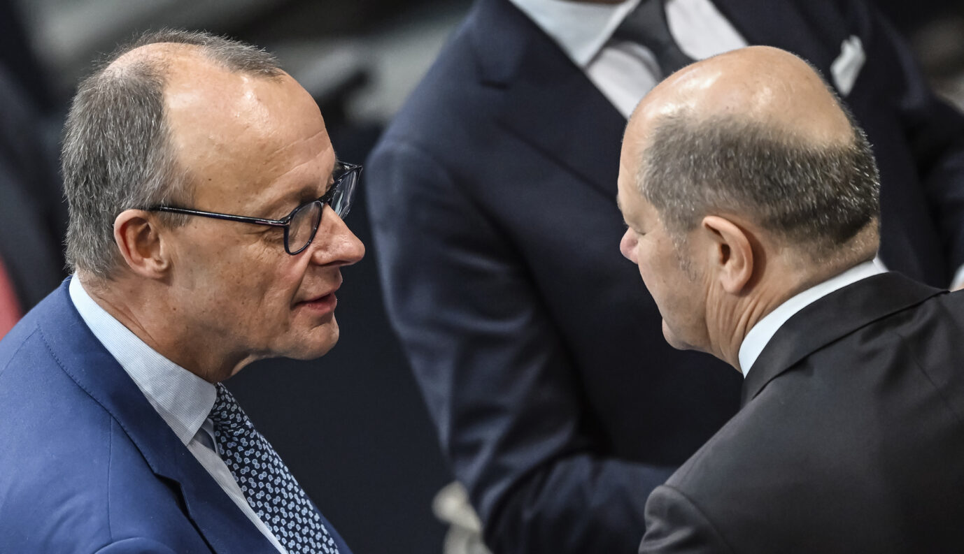 CDU-Chef Friedrich Merz und Bundeskanzler Olaf Scholz (SPD): Sie haben sich beim Thema Bürgergeld geeinigt
