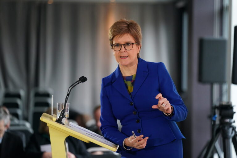 Schottlands Regierungschefin Nicola Sturgeon: „In einer Demokratie kann und wird unsere Stimme nicht zum Schweigen gebracht werden“