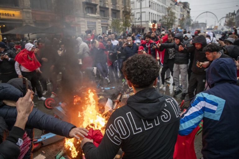 Solche Bilder wie von den Verwüstungen durch Marokkaner in Belgien, will Frankreich verhindern.