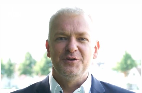 Anschlag: Der AfD-Politiker Michael Meister kandidiert bei der Oberbürgermeisterwahl in Rostock.