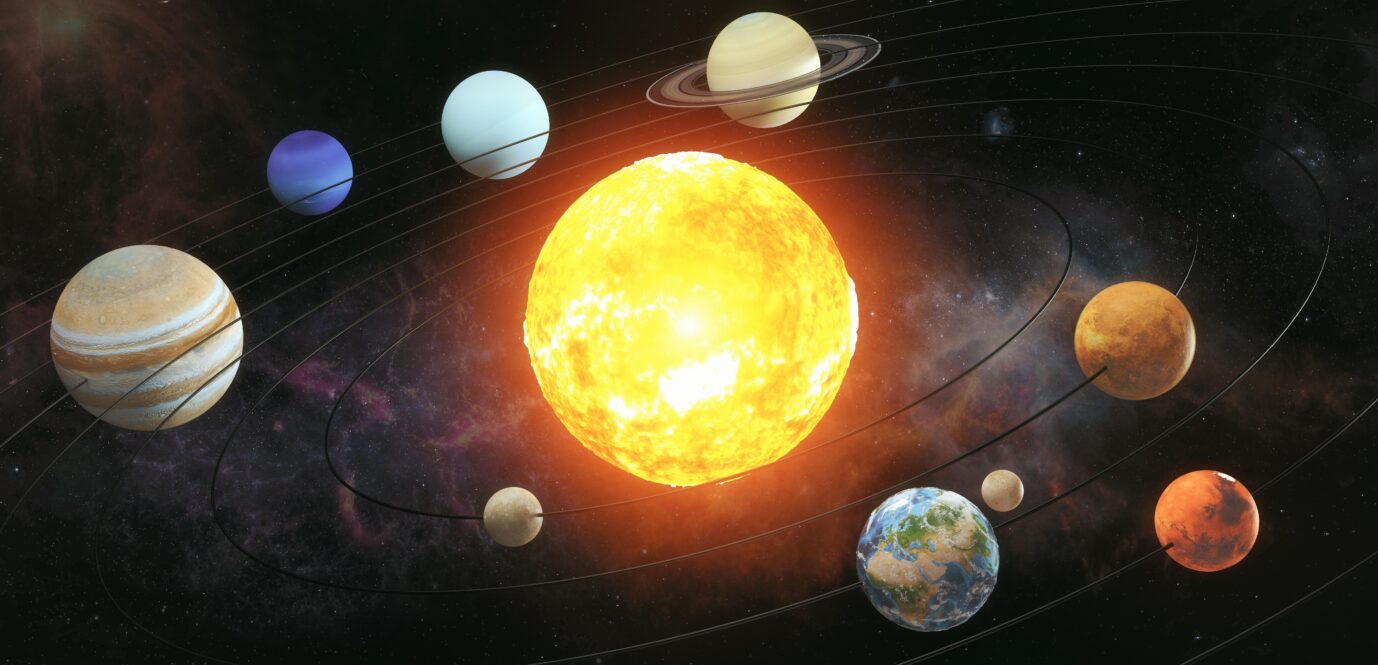 Mit natürlicher Kernfusion erwärmt die Sonne zahlreiche Planeten.