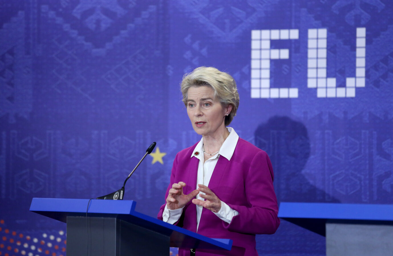 EU-Kommissionspräsidentin Ursula von der Leyen: Die Sanktionen gegen Rußland zeigten Wirkung