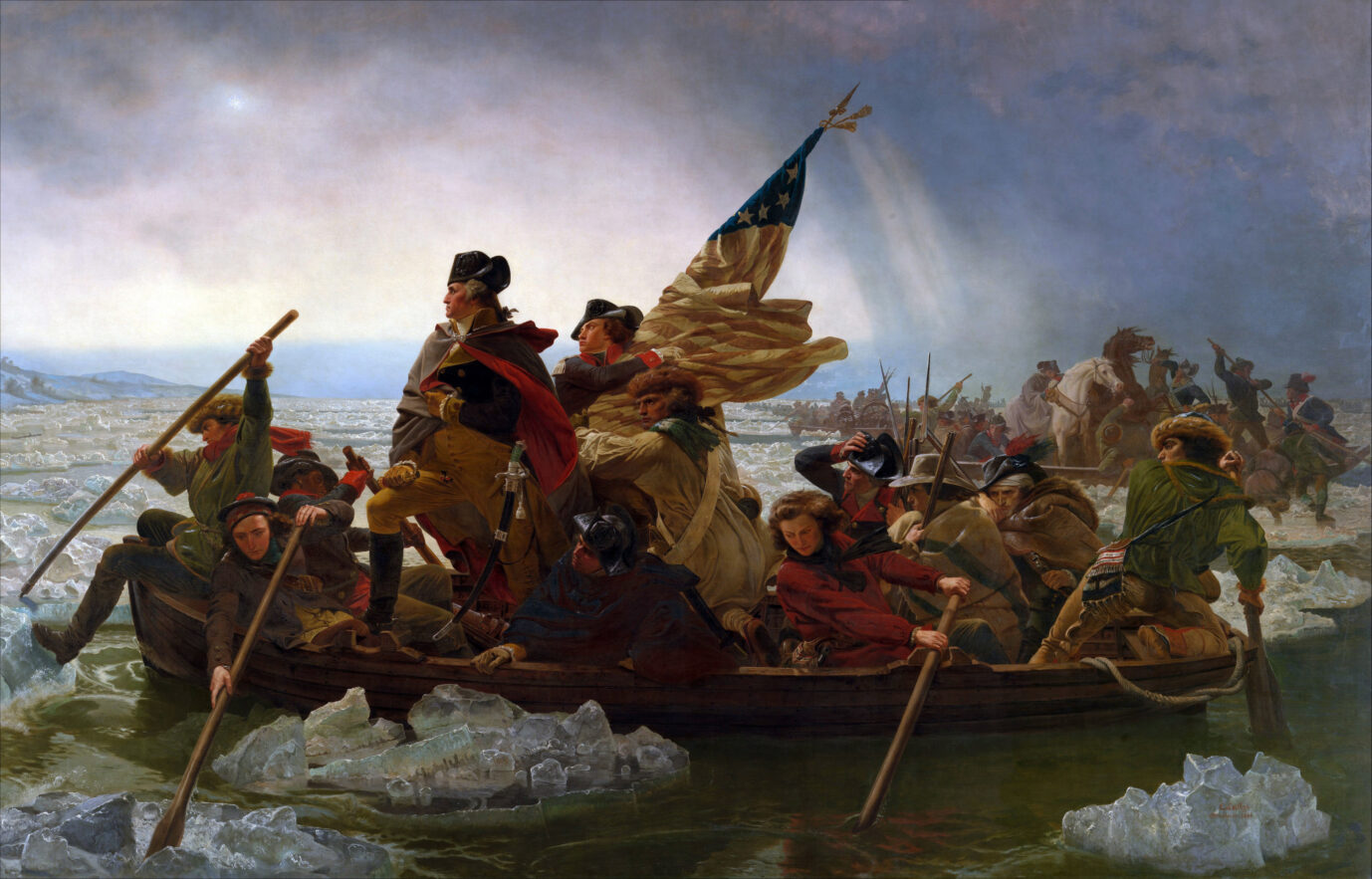 George Washington im US-Unabhängigkeitskrieg: Die Vereinigten Staaten steuern laut der Autoren Strauss und Howe auf ähnlich dramatische Entwicklungen zu Foto: picture alliance / akg-images | akg-images