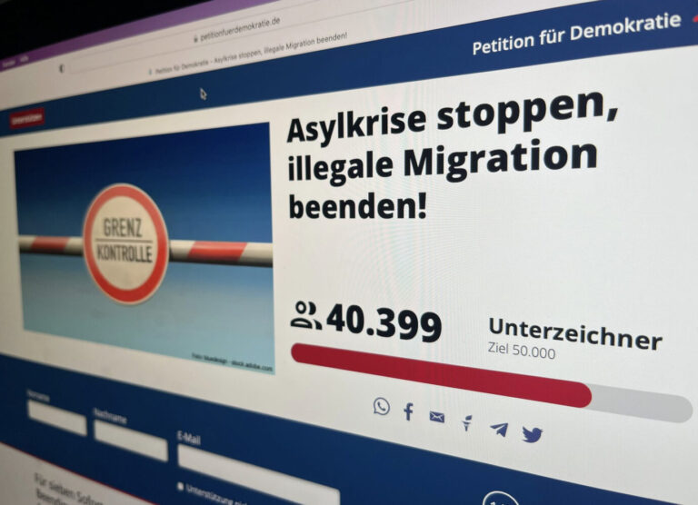 Die JF-Asyl-Petition hat die 40.000-Marke geknackt Foto: JF