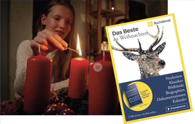 Kind Adventskranz Kerze Katalog JF-Buchdienst