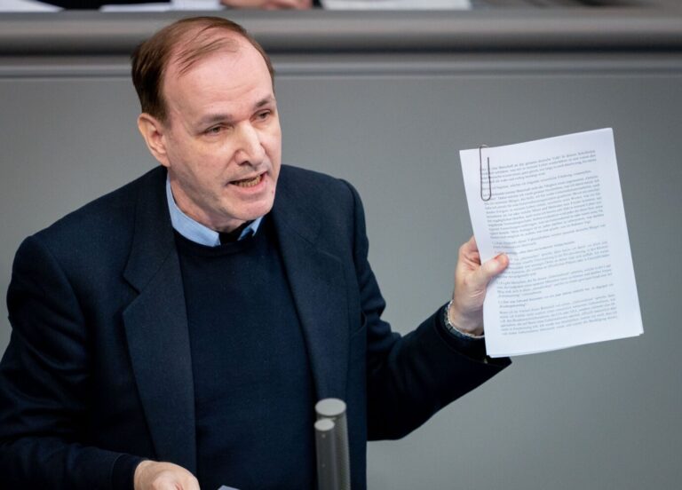 Der innenpolitische Sprecher der AfD-Fraktion im Bundestag, Gottfried Curio. Die Partei will Einbürgerungen erschweren.