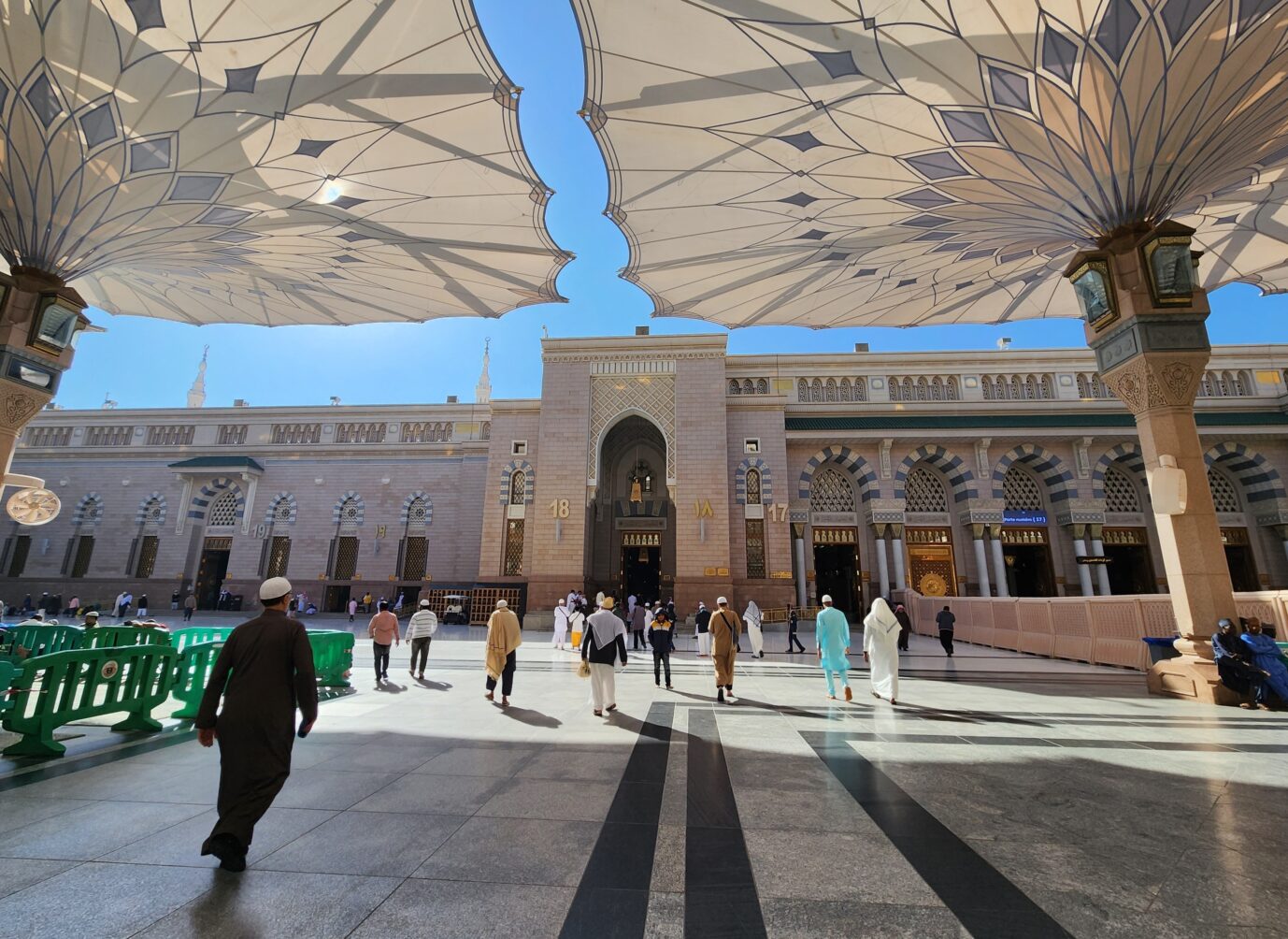 Blick auf die Prophetenmoschee in Saudi-Arabien: Wie wird es für das Land weitergehen?