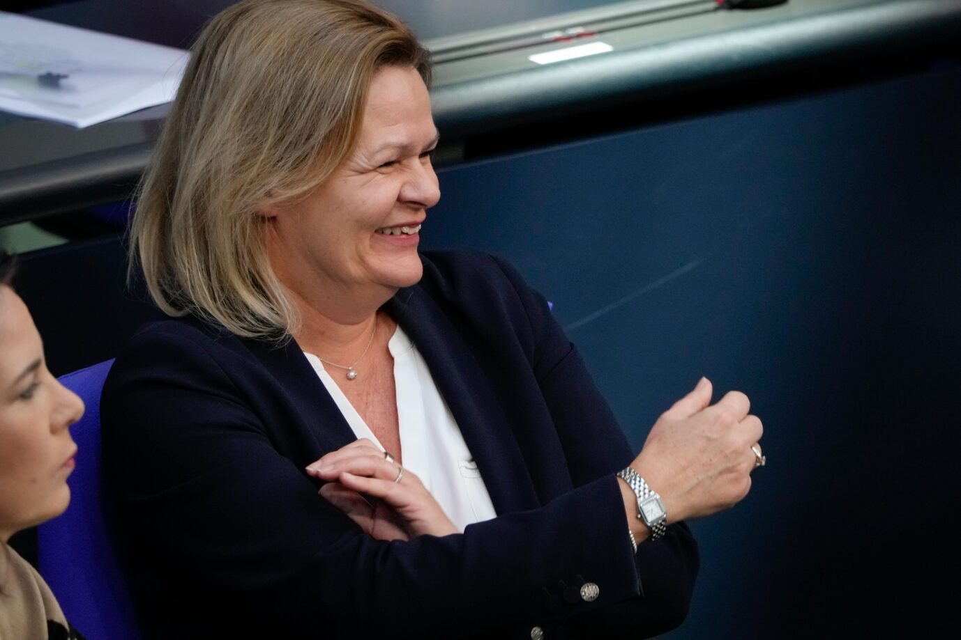 Umfrage: Die Deutschen und Hessen lehnen die Kanidatur von Bundesinneministerin Nancy Faeser (SPD) zur hessischen Ministerpräsidentin ab.