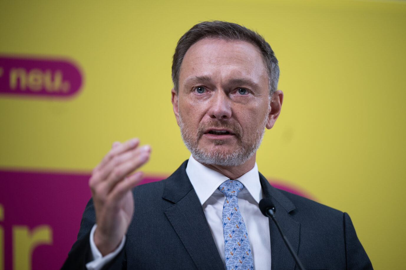 Finanzminister Christian Lindner (FDP): Migration nach Deutschland werde aktuell nicht ausreichend gesteuert