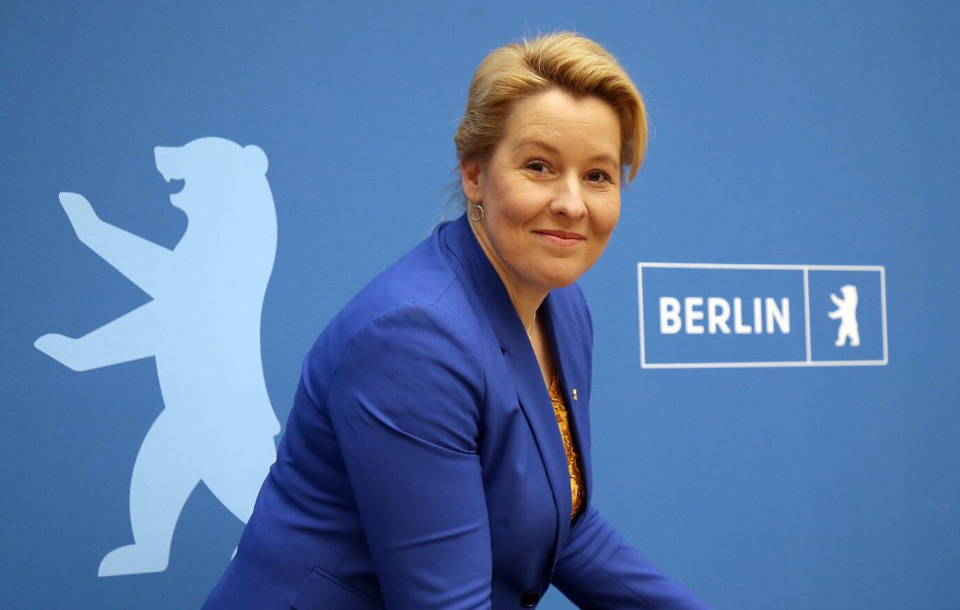 Franziska Giffey (SPD): Plant die Regierende Bürgermeisterin von Berlin jetzt eine Koalition mit der CDU? Foto: picture alliance/dpa | Wolfgang Kumm
