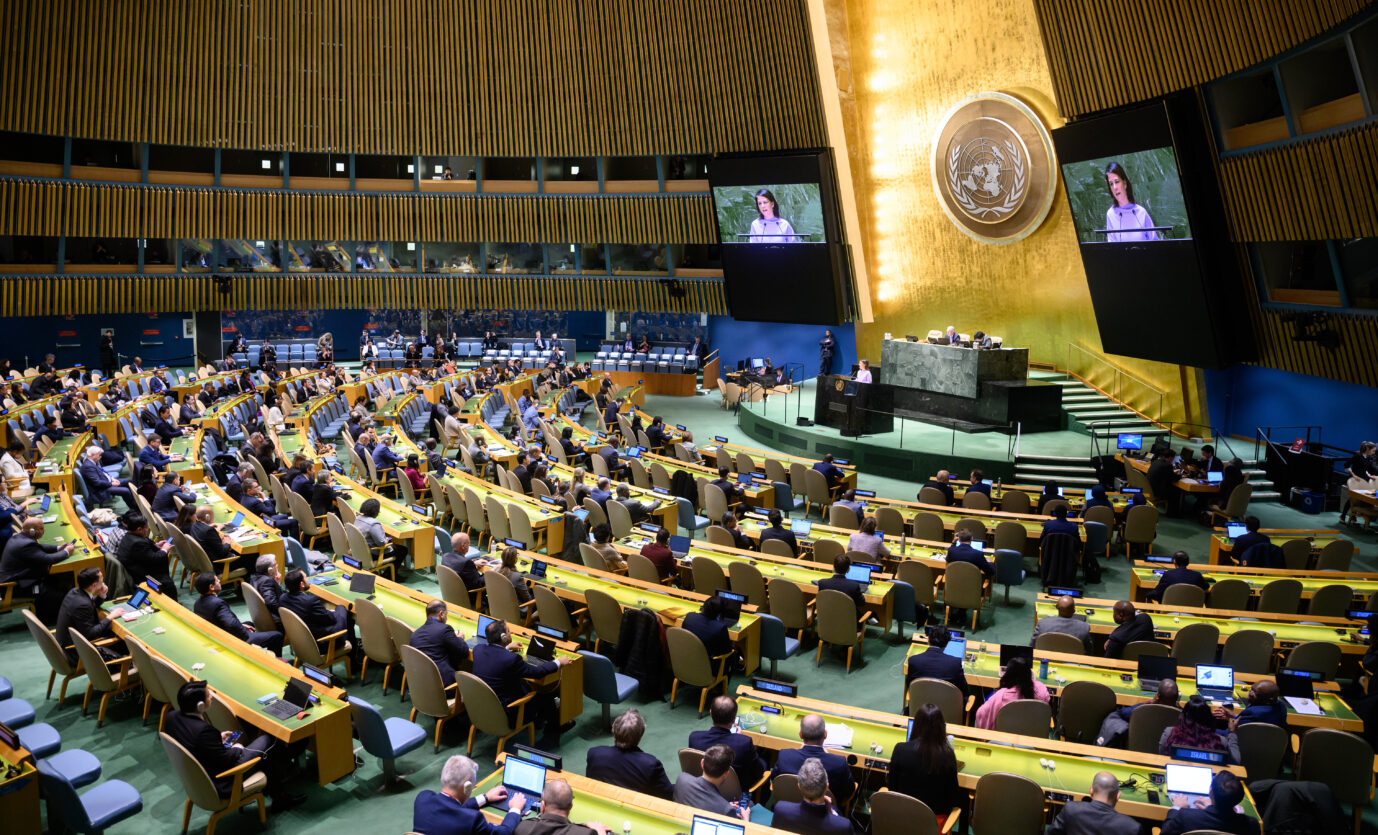Die Vollversammlung der Vereinten Nationen in New York: Außenministerin Annalena Baerbock (Grüne) fordert ein deutliches Signal gegen Putin