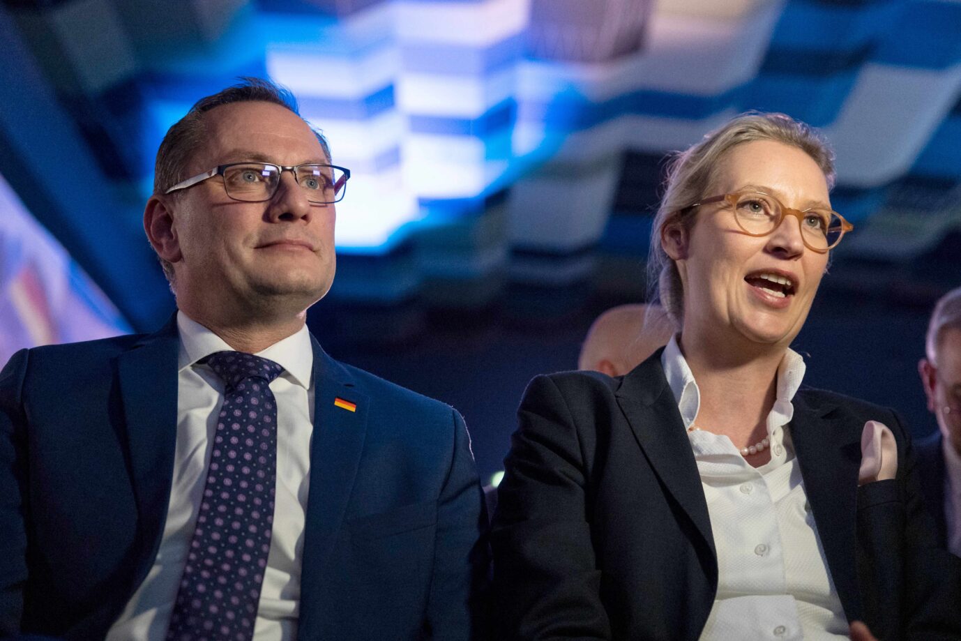 Die beiden AfD-Chefs Tino Chrupalla und Alice Weidel: Sie sind optimistisch, daß die AfD in nicht allzu ferner Zukunft zu Regierungsverantwortung kommen kann