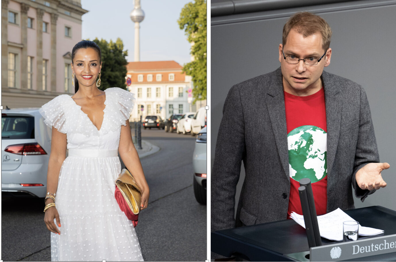 Sawsan Chebli und Lorenz Beutin sehen "Rassismus" als Ursache der Wahlergebnisse in Berlin.