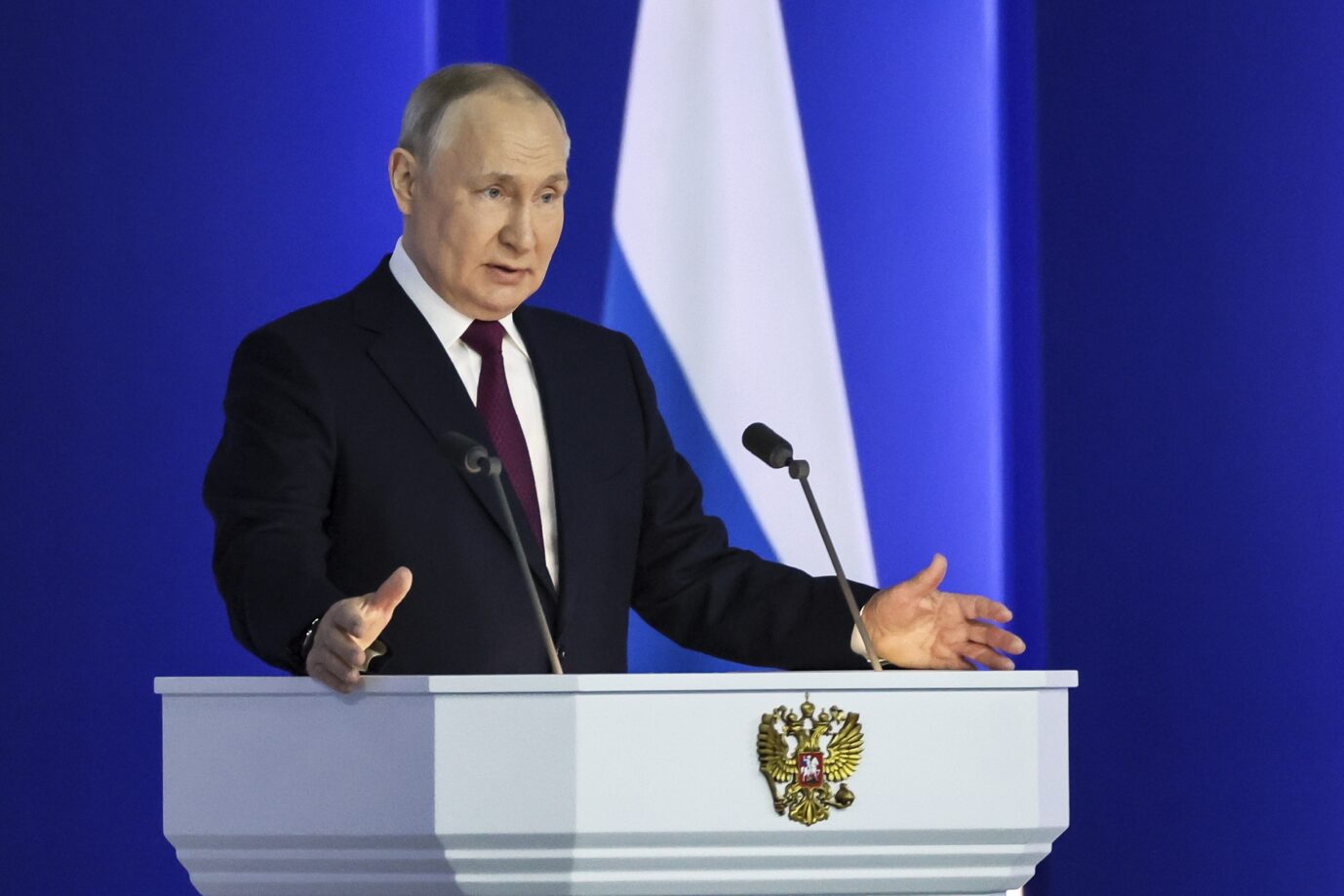 In seiner alljährlichen Rede zur Lage der Nation fand Rußlands Präsident Wladimir Putin harte Worte für die westliche Unterstützung der Ukraine: „Die Eliten des Westens wollen, daß wir ein für alle Mal ausgemerzt werden.“