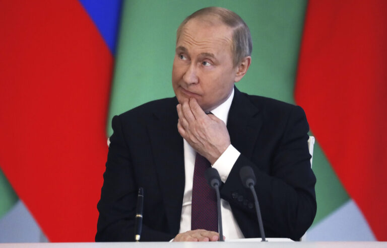 Der russische Präsident Wladimir Putin zweifelt an der Beteiligung seines Landes am Nord-Stream-Anschlag