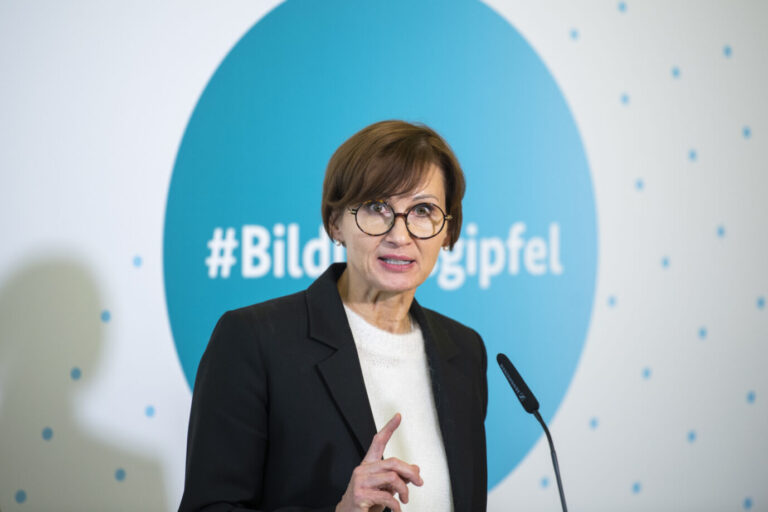 Bundesbildungsministerin Bettina Stark-Watzinger (FDP): Der von ihr anberaumte Gipfel war eine Blamage