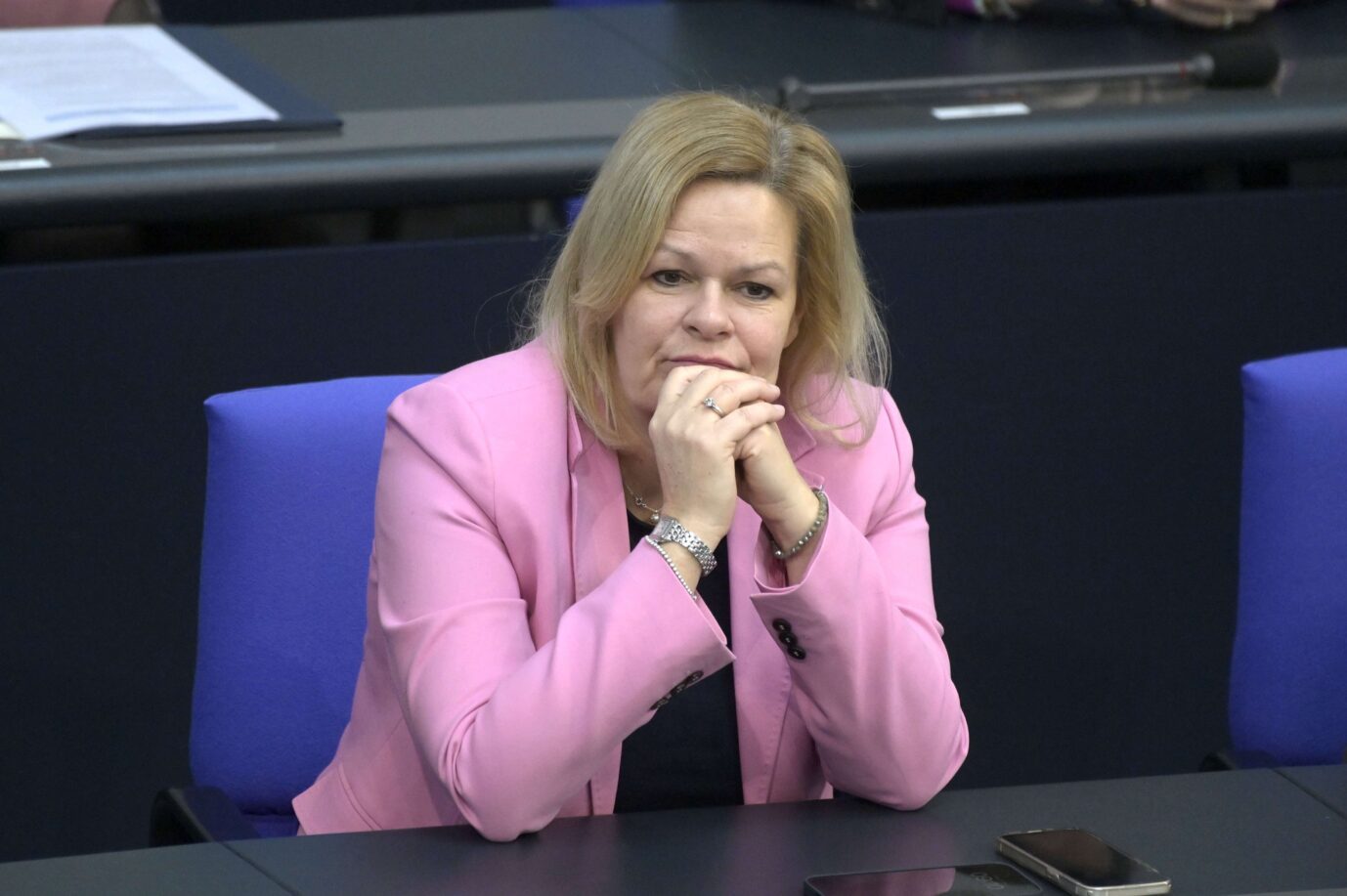 Innenministerin Nancy Faeser (SPD) möchte das Waffenrecht verschärfen
