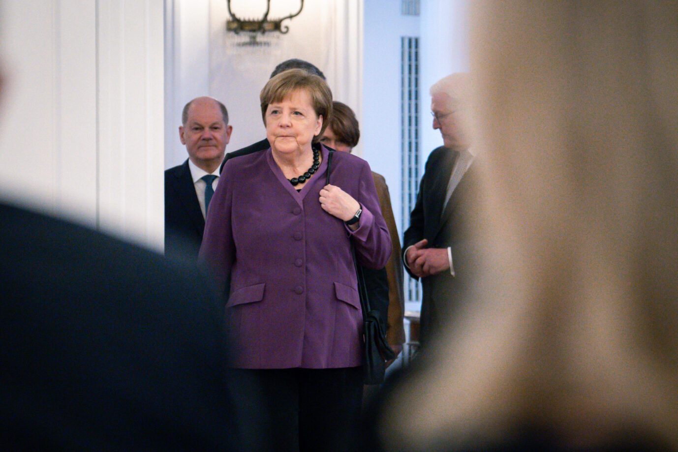 In 2015 alone, citizens filed over a thousand complaints against the then Chancellor Merkel - mainly because of her migration policy Photo: picture alliance / Flashpic |  Jens Krick
