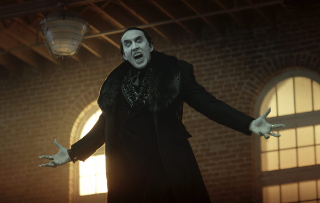 Nicolas Cage als Graf Dracula im Film „Renfield“: Am 25. Mai erscheint der Streifen in den Kinos