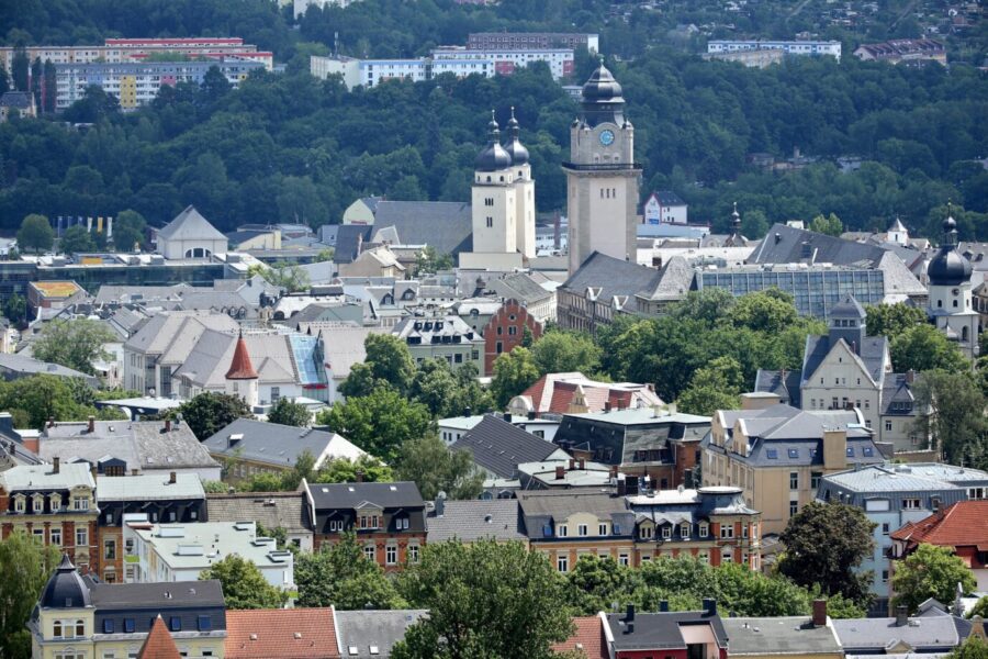 Die Innenstadt von Plauen galt bis zur Masseneinwandung von Migranten als Touristenattraktion.