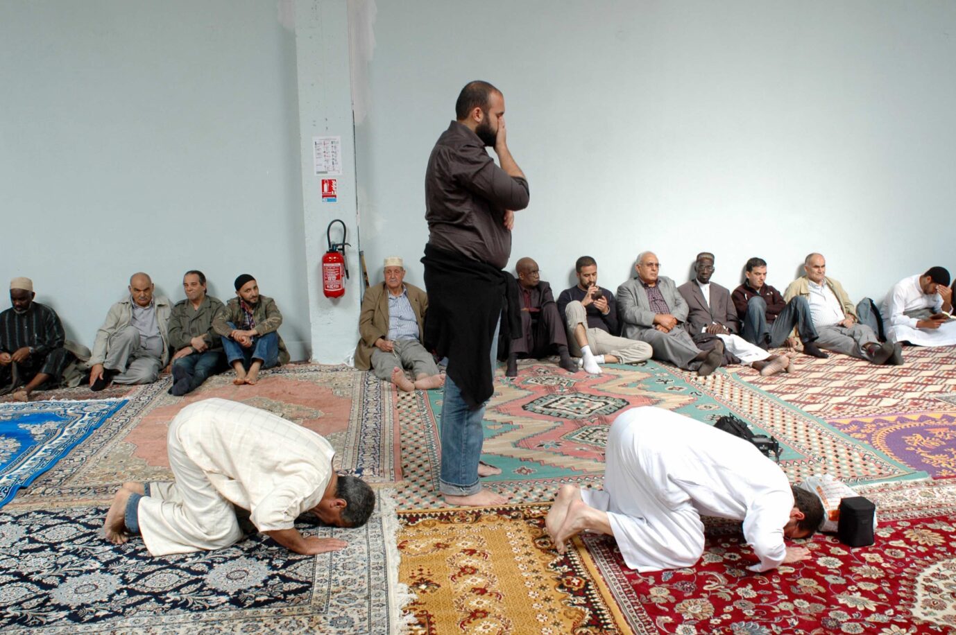 Koalition mit dem Islam statt Reconquista: Muslime beten in einer Moschee in Paris