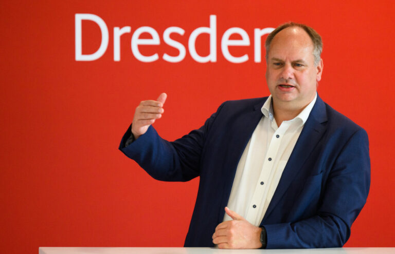 Dirk Hilbert (FDP), Oberbürgermeister der Stadt Dresden: Er fühlt sich vom Bund alleingelassen