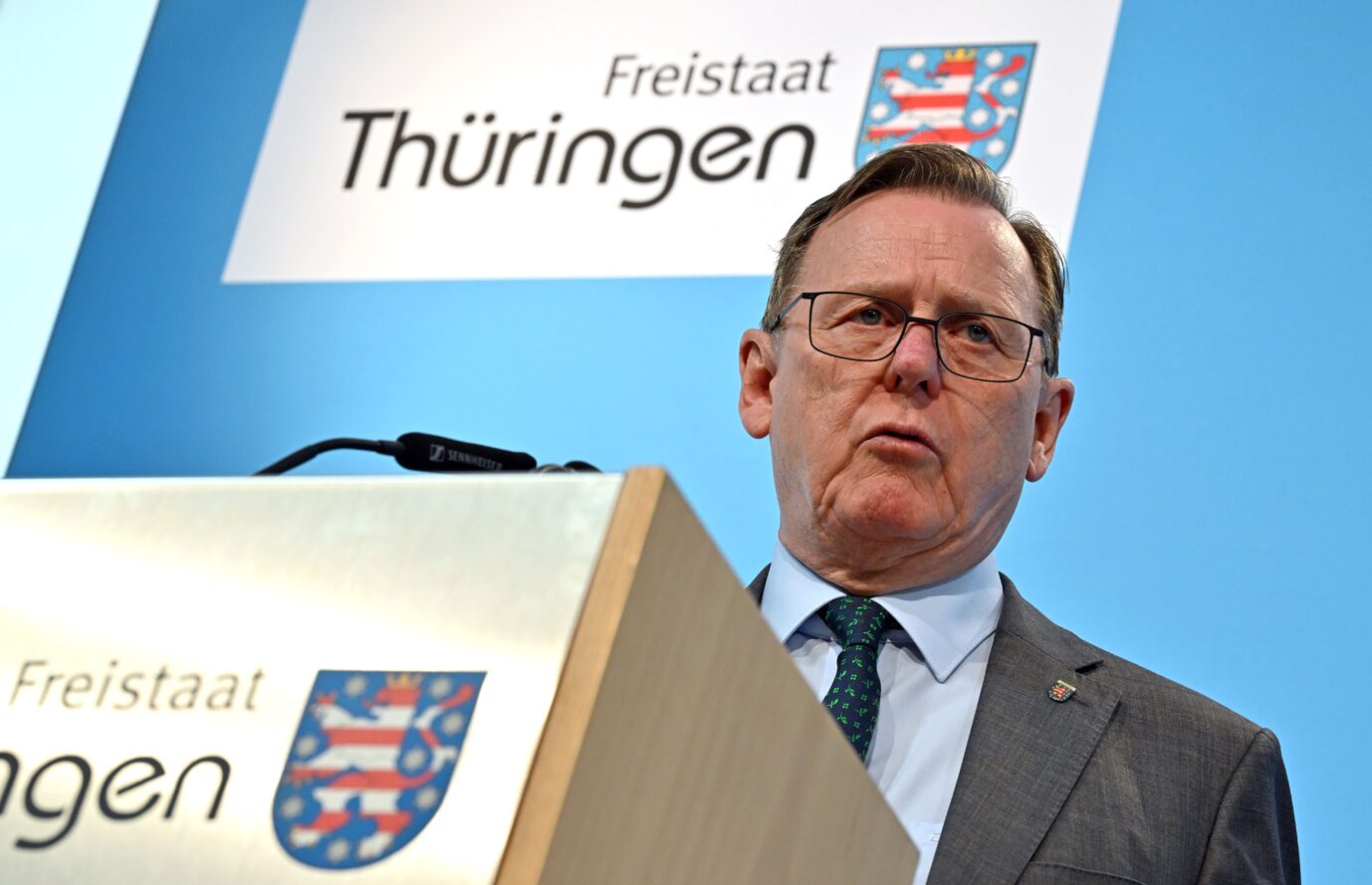 Landratswahl in Sonneberg: Thüringens Ministerpräsident Bodo Ramelow (Linke) will auch die Wirtschaft ins Anti-AfD-Bündnis hineinholen.