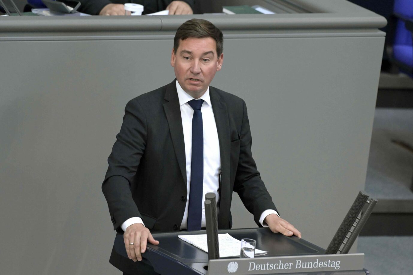 Sebastian Hartmann (SPD) bei einer Rede im Bundestag.