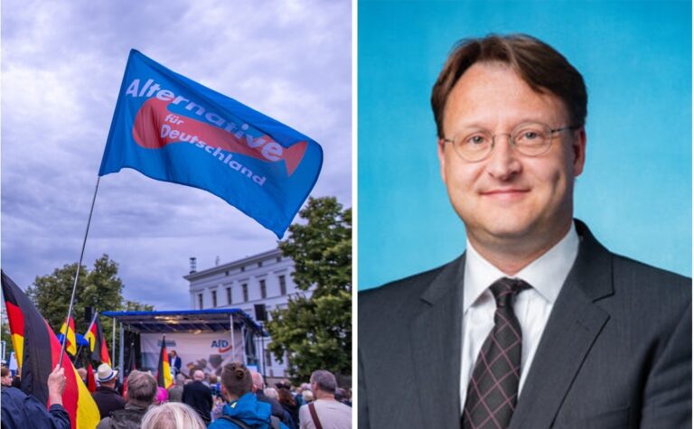 Sieg in der Stichwahl: Robert Sesselmann wird der erste AfD-Landrat in Deutschland. Er führt demnächst den Landkreis Sonneberg in Thüringen.