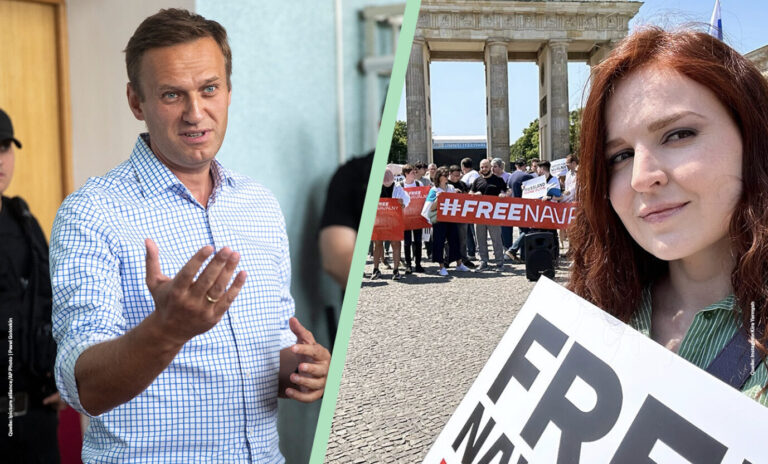 Nawalnys Pressesprecherin Kira Jarmysch ist sich sicher: „Die Veränderung wird nach Rußland kommen.“ Foto: JF