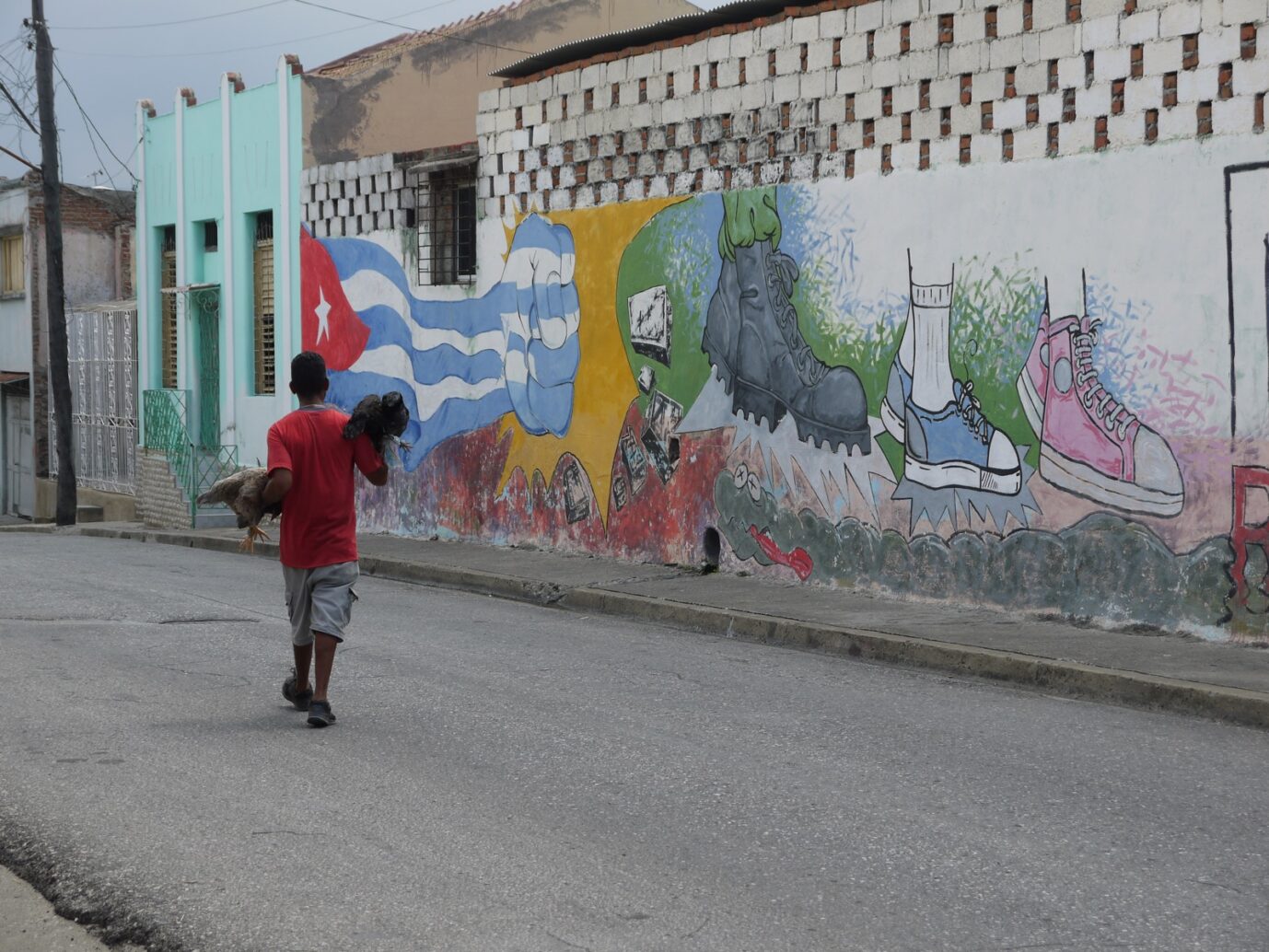Ein junger Kubaner: Der staatliche Lebensmittelhandel in dem Land ist völlig kollabiert