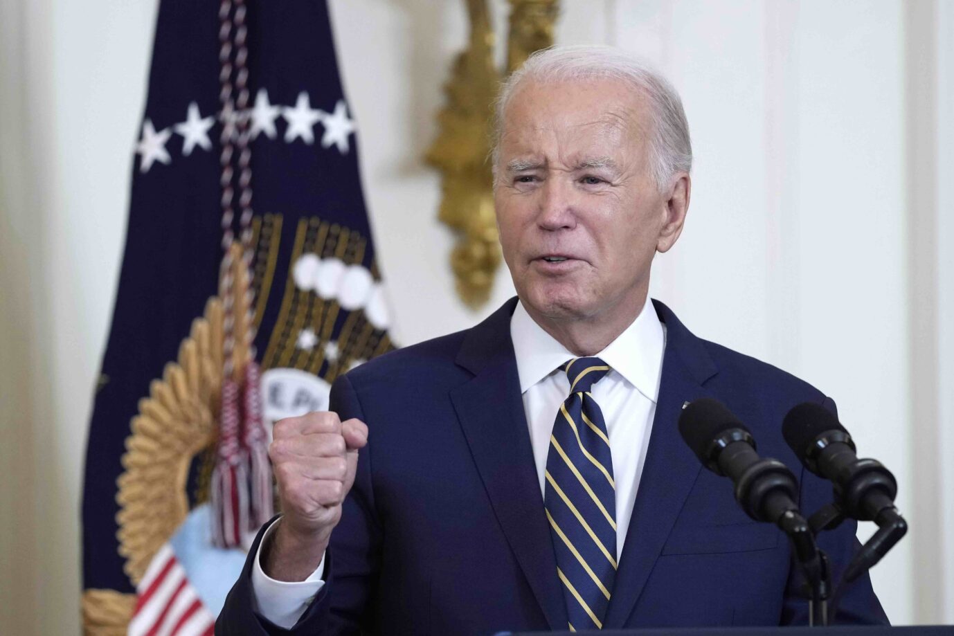 Der US-Präsident Joe Biden: Migrantengruppen kritisieren seine Asylpolitik Foto: picture alliance / ASSOCIATED PRESS | Susan Walsh