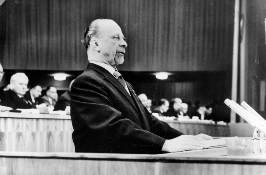 Nach seinem Tod war Walter Ulbricht schnell vergessen