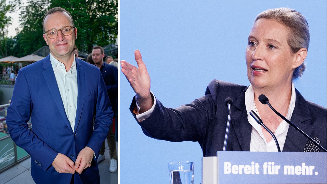 Rassismusvorwürfe: CDU-Fraktionsvize Jens Spahn stößt mit seiner Asylforderung auf breite Ablehnung. Alice Weidel (AfD) sieht dagegen auch Positives.
