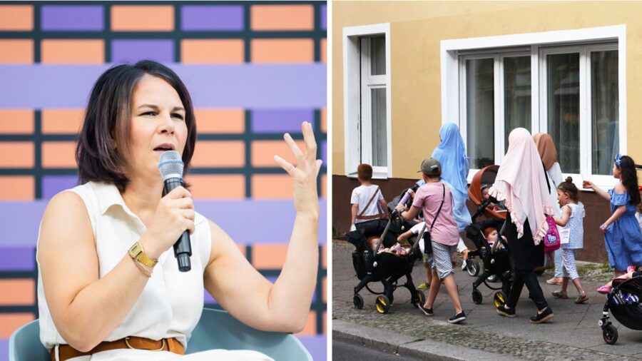 Annalena Baerbock holt über den Familiennachzug hunderttausende Migranten zusätzlich ins Land.