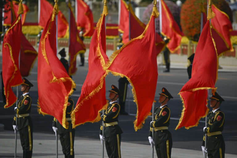 Langsam aber sicher bahnt sich China seinen Weg zur Weltmacht Foto: picture alliance / ASSOCIATED PRESS | Wang Zhao