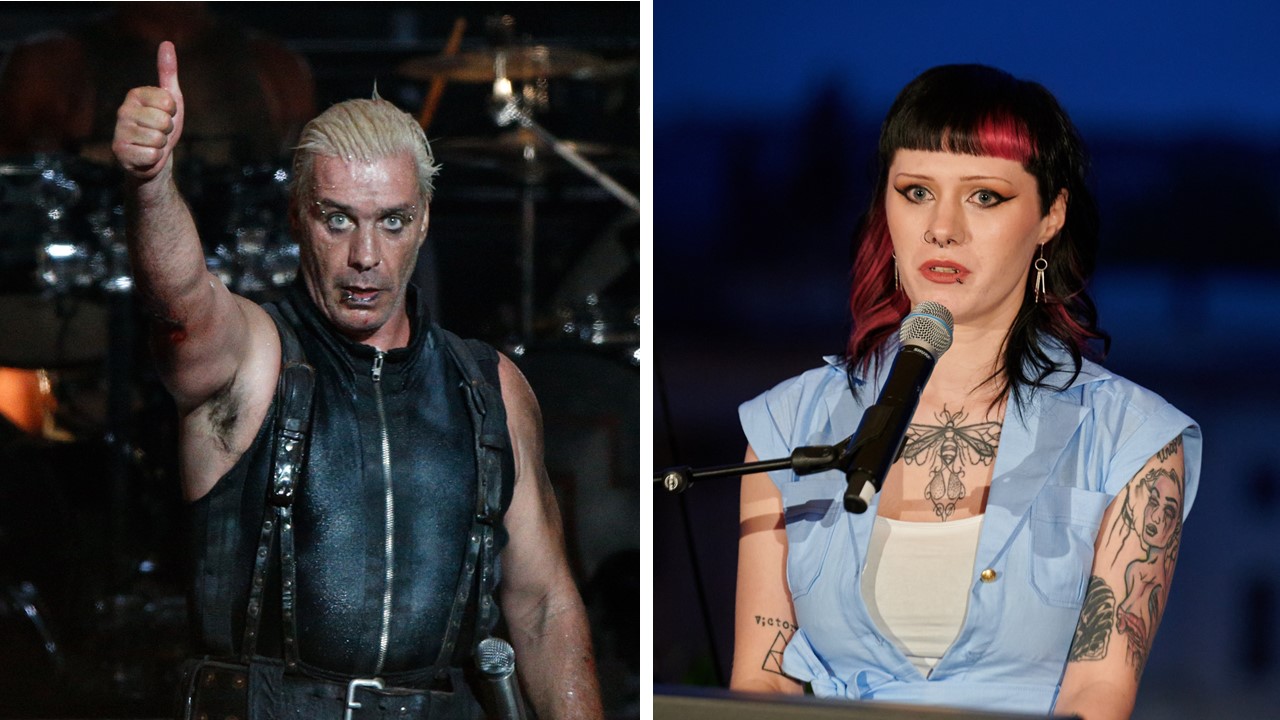 "Rammstein"-Sänger Till Lindemann und die Frau, die die Vorwürfe gegen ihn erhob: Shelby Lynn.