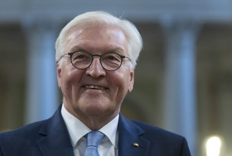 Das Foto zeigt Bundespräsident Frank-Walter Steinmeier.