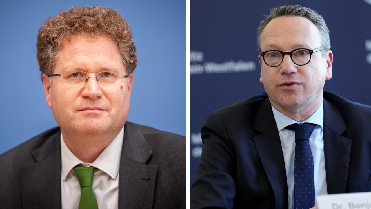 Grüne Vetternwirtschaft: Ex-Habeck-Staatssekretär Patrick Graichen und NRW-Justizminister Benjamin Limbach.